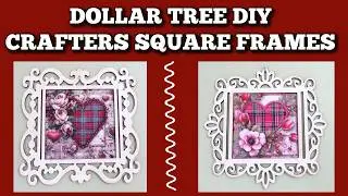 DOLLAR TREE WOOD FRAME DIYS QUICK AND EASY