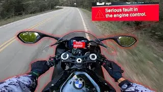 Motorcycle Blows Up While Riding It - BMW S1000RR