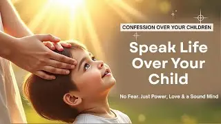 Speak Life Over Your Children #FaithDeclarations #ChristianParenting #ScriptureForKids #SpeakLife