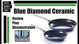 Обзор и демонстрация керамической сковороды Blue Diamond. Без ПФАС, ПФОК, СВИНЦА и КАДМИЯ.