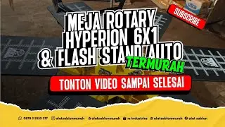 MEJA ROTARY HYPERION 6X1 | MEJA SABLON ROTARY TERMURAH