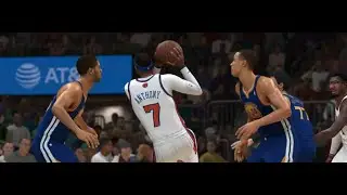 Carmelo Anthony Vs Warriors NBA 2K26 Highlights