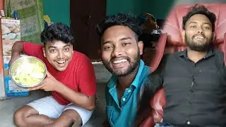 অনেক কিছু কাঁচা মাখা করে খেলাম😋  লাস্টে কেলোর কীর্তি হলো😂