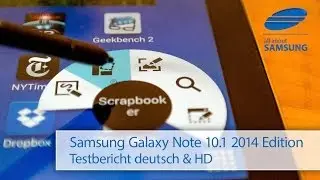 Samsung Galaxy Note 10.1 2014 Edition SM-P605 Review Testbericht deutsch HD