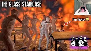 【THE GLASS STAIRCASE】Insanely hard PUPPET COMBO game! FULL GAME PLAYTHROUGH