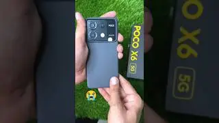 #pocox6 | POCO X6 | POCO 5G phone unboxing quick review short video #viralvideo