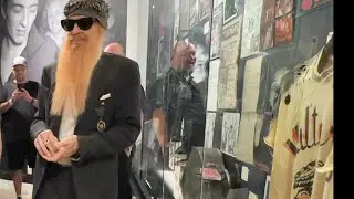ZZ Top’s Billy Gibbons The Punk Rock Museum Tour Guide - Las Vegas 5/7/24