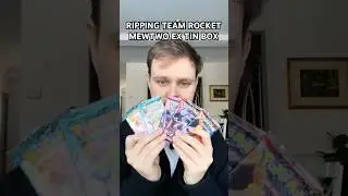 ЖЕСТЯНАЯ КОРОБКА С ИГРУШКАМИ RIPPING TEAM ROCKET MEWTWO EX #shorts #pokemon #pokemontcg