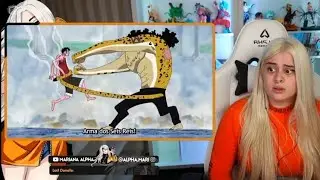 MARIANA ALPHA - REAGINDO LUFFY DERROTA LUCCI | ENIES LOBBY