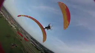 Paramotor chase - FPV 5-inch drone