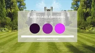 Airth Castle Wedding Feb 2017 by Eze Events