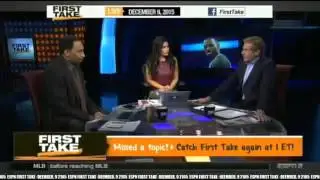 ESPN First Take Today 12 9 2015   Nike singns LeBron James to lifetime deal