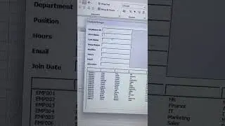 Employee Management System in Excel &mdash; New Smart Features Added