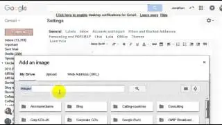Gmail: How To Add Signature (File)