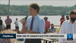 Week one of Canada's election campaign ends