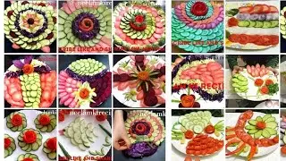 42 Unique Salad Decoration Ideas For Dinner|Lunch by neelam ki recipes