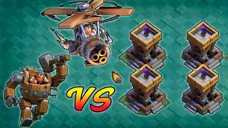 Here's What You Dont Know About Builder Base Archer Tower Vs Battle machine Max vs Battle Copter Max