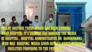 ZAAAD TV Millat doctors trust which has been running WAKF hospital it's trustee has address the