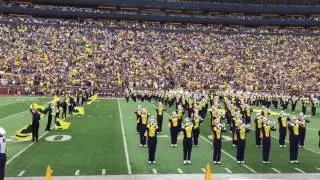 Michigan Marching Band vs UCF 9-10-16