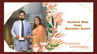 🔴Live Wedding Ceremony of Kamlesh Rani & Ravinder Kumar Live By.Amit Studio 98151-52102
