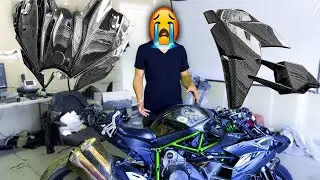 Crashed Ninja H2 Rebuild Plans