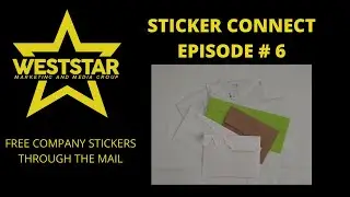 Sticker Connect Episode # 6 - Free Stickers Through the Mail