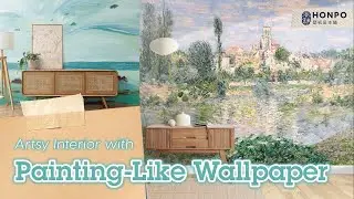 Mural/Painting Wallpaper | HONPO Wallpaper Design in Singapore