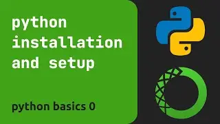 python basics 0 / installing miniconda
