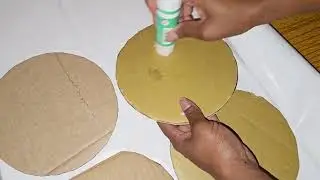 How to Make a Flower Shaped Wall Shelf from Cardboard & Gift Paper | DIY Home Decor