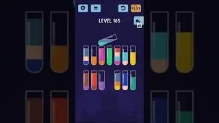 Water Color Sort Level 165 | Avir Gaming | New Color Game | New Level Game 2021