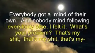 That's My Shit (Karaoke with backing vocals) Rainbow Kitten Surprise