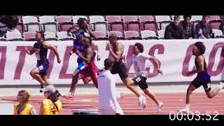 [2025] MT SAC RELAYS DAY 2 - BOYS 100M SPRINT INVITATIONAL - MEET RECORD 10.21 SECS