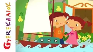 &Aacute;ltal menn&eacute;k &eacute;n a Tisz&aacute;n ladikon (Gyerekdalok &eacute;s mond&oacute;k&aacute;k, rajzfilm gyerekeknek)