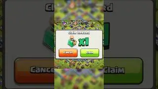 Get FREE Training Potion in Clash of clans #freerewards #clashofclans