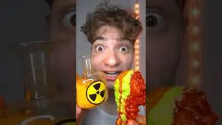 Korean Spicy Fried Chicken ASMR!? 🥵
