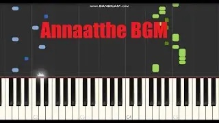 Annaatthe BGM Piano Notes | D. Imman | Rajnikanth