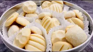 3 Ingredient Butter Cookies | 5 kitchen equipment designs | No cookie cutter