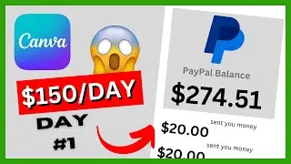 Start Making $150 Daily With Canva Affiliate marketing!