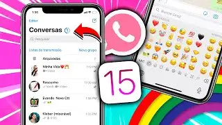NOVO! COMO DEIXAR O WHATSAPP IGUAL DO IPHONE 12 PRO MAX (MUITO LINDO❤)- 2021