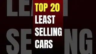 Top 20 Least Selling Cars JULY 2021/least selling cars in india 2021 #shorts