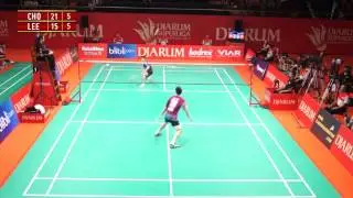 Chong Wei Feng (MALAYSIA TIGERS) VS Lee Hyun Il (PB MUSICA CHAMPION) DJARUM SUPERLIGA 2013
