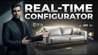 Ultra-Realistic Furniture Configurator | Real-Time Material & Camera Control | Studio Tabatabaei