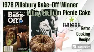 1978 Nutty Graham Picnic Cake - Pillsbury Bake-Off Winner!