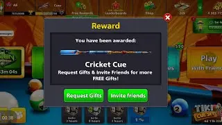 Claim Free Cricket Cue 8 Ball Pool 😘 8 Ball Pool Cricket Cue Link SINDHI ALI