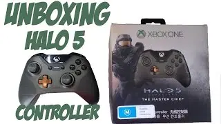 Unboxing Halo 5 Guardians The Master Chief Controller Xbox One
