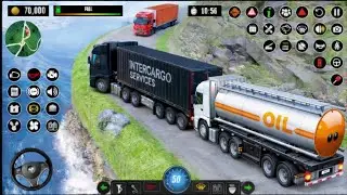 Oil Truck tanker driving, Oil Truck driving simulator 3D 