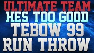MUT 16 30K COIN WAGER!!! - JIMMY SMITH 1 HANDED PICK!!! - TEBOW THROWS 60 YARDS ON THE RUN!!!