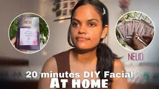 Festive season glow at home in just 20 min with the NEUD diy facial kit✨❤️