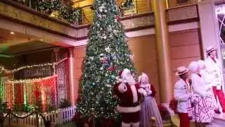 Santa's Winter Wonderland Disney Magic 2015  Disney Cruise Line 