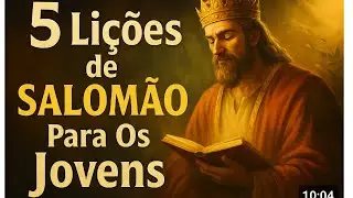5 Lições de Salomão Para Os Jovens Viverem Com Propósito e Evitarem o Mau Caminho